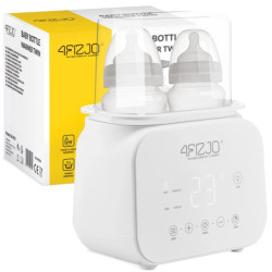 Podwójny podgrzewacz i sterylizator do butelek 4Fizjo TWIN