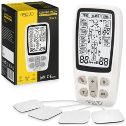 Elektrostymulator mięśni TENS i EMS Combo MED+ 3w1 4FIZJO