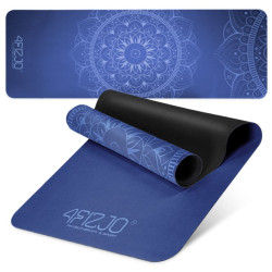 Zamszowa mata do jogi i ćwiczeń 1,5 mm 4FIZJO