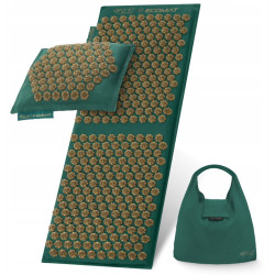 4FIZJO ECO MATA do akupresury z łuskami gryki i kokosem 110x42cm + PODUSZKA