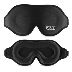 Jedwabna opaska na oczy do spania 3D 4Fizjo