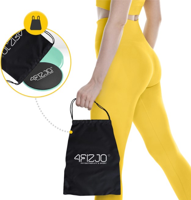 Dyski poślizgowe do ćwiczeń SLIDE 2 szt- 4FIZJO 2,5.jpg