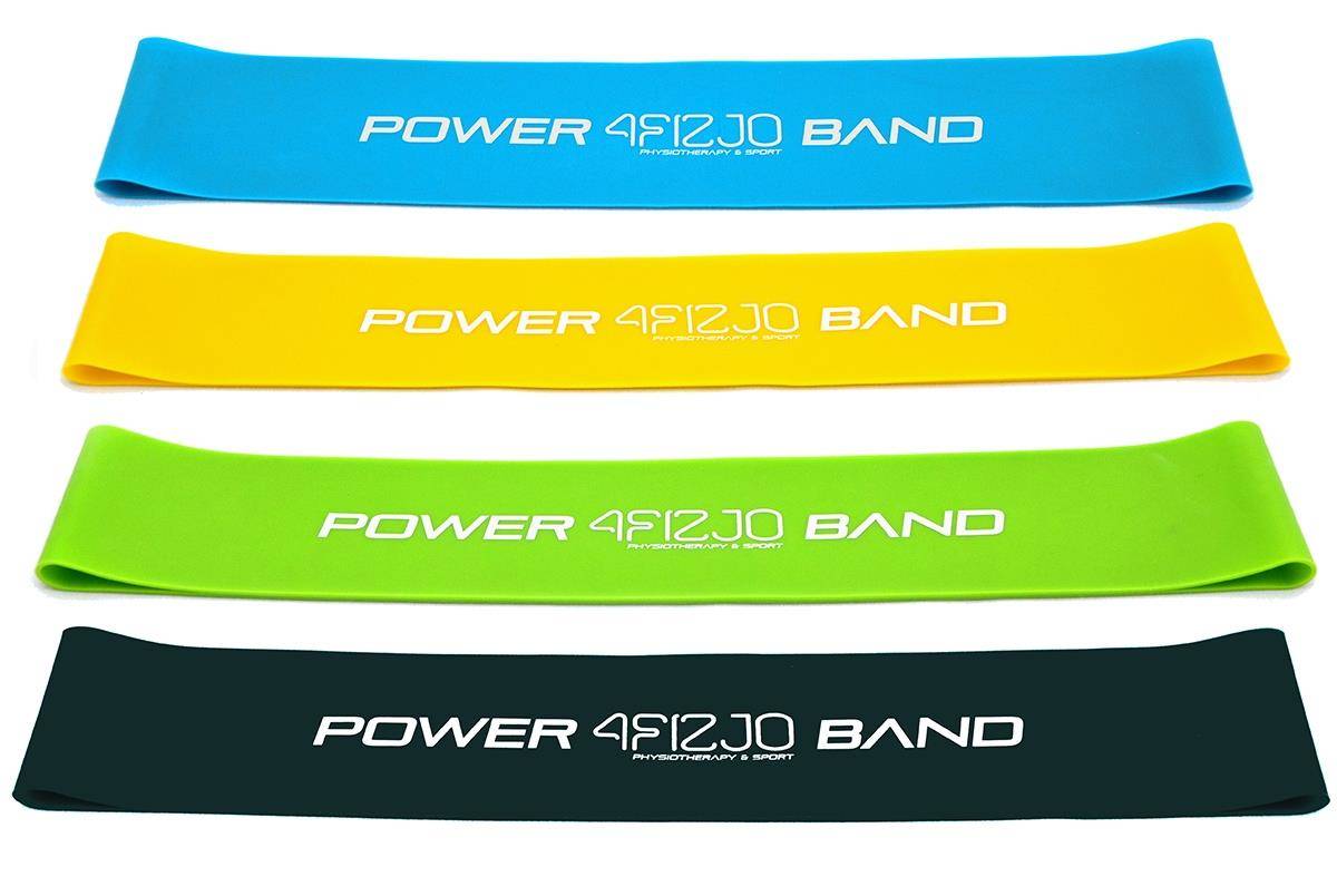 Zestaw 4 gum MINI POWER BAND 4Fizjo, gumy do ćwiczeń 1.jpg