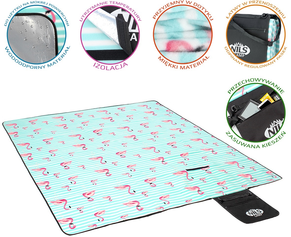 Koc Piknikowy Plażowy NC8005 200x200 PE ALU NILS CAMP 14 — kopia ok.jpg